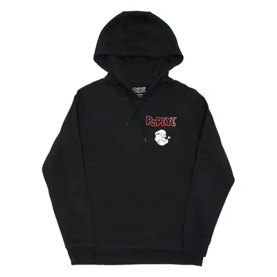 POPEYE Don't Bro Me If You Don't Know Me Mens Black Hoodie XL