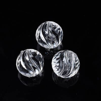 Transparent Acrylic Beads