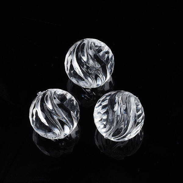 Transparent Acrylic Beads