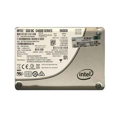 HP 877014-002 | 960GB SATA 6Gb/s Hot-Pluggable Mixed Use 2.5-Inch Enterprise Solid State Drive for ProLiant Server and Storag...