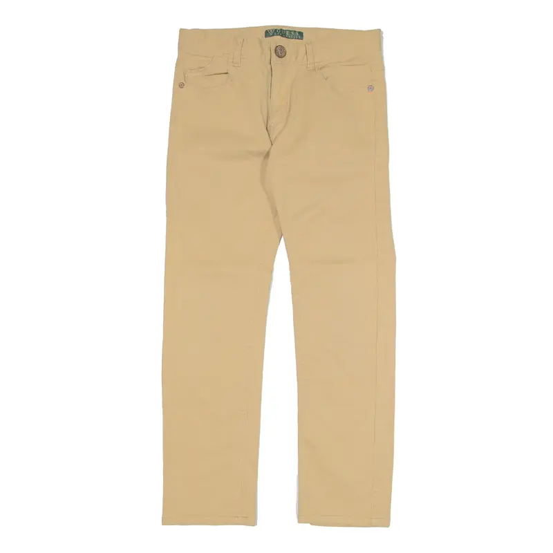 GUESS Trousers Beige Slim Straight Boys W26 L24