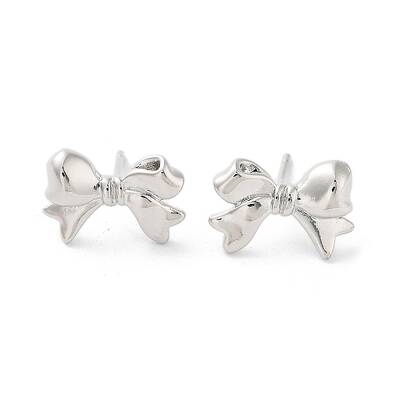 Rack Plating Brass Stud Earring