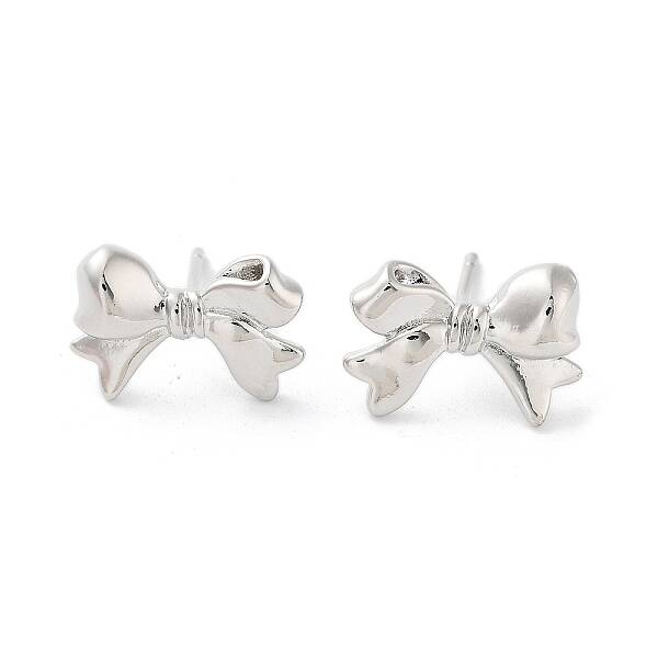 Rack Plating Brass Stud Earring