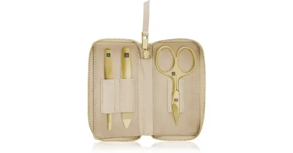 Zwilling Premium Golden 3 Piece Manicure Set