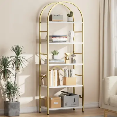 Walsunny 5-Tier Open Bookshelf 67\