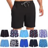 20 Color Men's Swim Trunks with Mesh Lining, Adjustable Fit, Multiple Pockets, Quick Dry, Versatile Design, Ideal for Beach a...