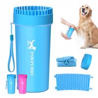 Dog Paw Cleaner Washer with Soft Silicone Bristles for Safe and Effortless Cleaning - Universal Bathtubs and Showers Washing ...