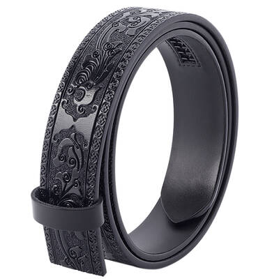 Cowhide Leather Men's Waist Belt Strap Accessories