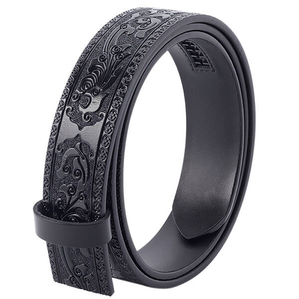 Cowhide Leather Men's Waist Belt Strap Accessories