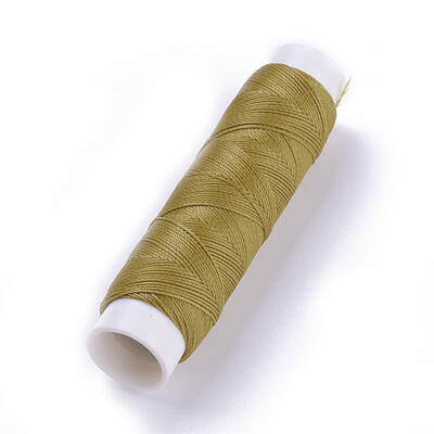 Round Waxed Polyester Twisted Cord
