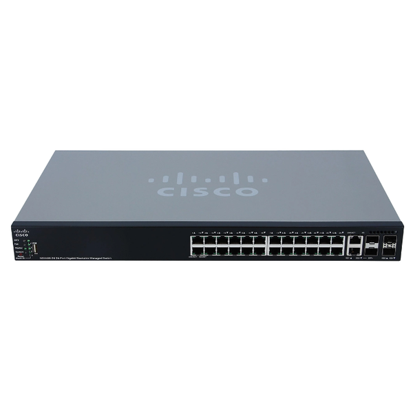 SG550X-24-K9-EU Cisco SG550X-24 26-Port + 4-Port SFP+ Layer 3 Switch