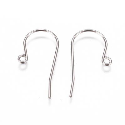 Tarnish Resistant 304 Stainless Steel Earring Hooks