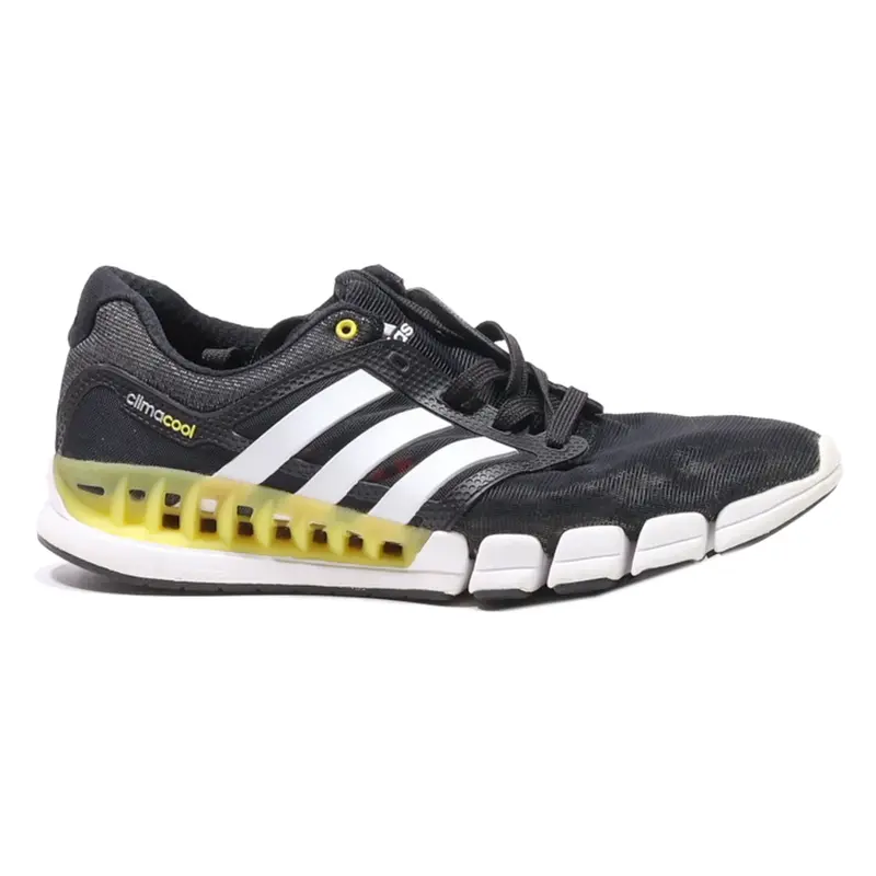 ADIDAS Sneaker Trainers Black Synthetic Mens UK 9
