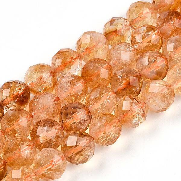 Natural Yellow Quartz Beads Strands