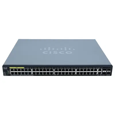 Cisco SG350X-48MP-K9-NA-RF | Small Business 350X SG350X-48MP 48 x RJ-45 Ports PoE+ 10/100/1000Base-T 4 x SFP+ Ports Layer 3 S...
