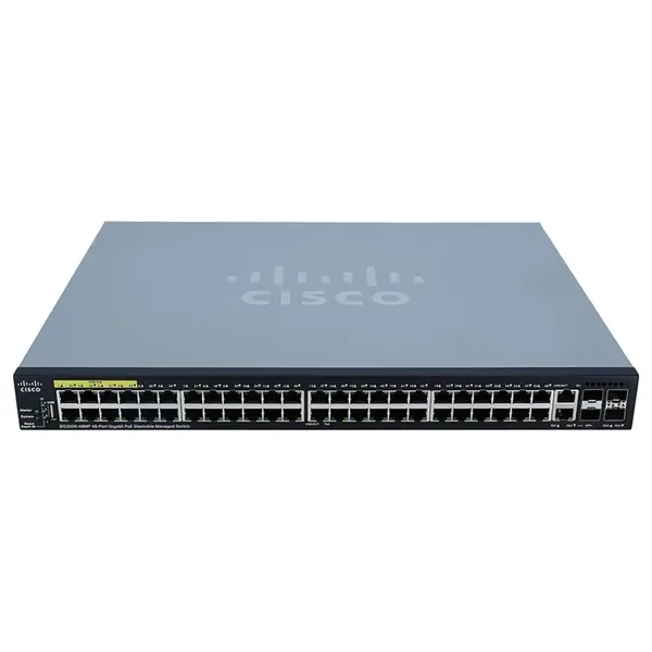 Cisco SG350X-48MP-K9-NA-RF | Small Business 350X SG350X-48MP 48 x RJ-45 Ports PoE+ 10/100/1000Base-T 4 x SFP+ Ports Layer 3 S...