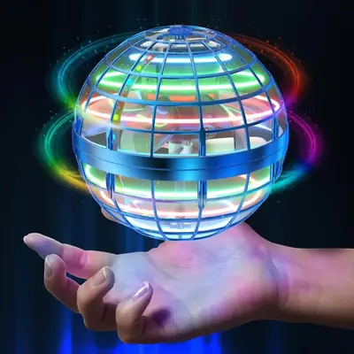 Flying Orb Ball Toy,Hand Drone Orbit,Hand Controlled Boomerang Hover Ball, Cosmic Globe Boomerang Hover Ball Galactic Fidget ...