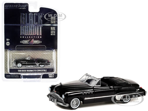 1949 Buick Roadmaster Convertible Black Metallic \