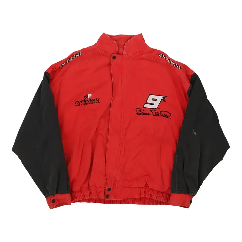 Billy Elliott 9 Competitors View Nascar Jacket - 2XL Red Cotton