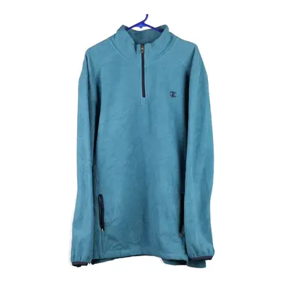 Champion Fleece - 2XL Blue Polyester