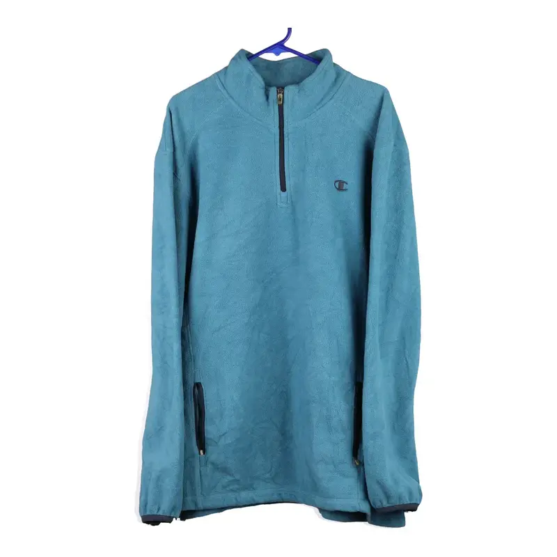 Champion Fleece - 2XL Blue Polyester