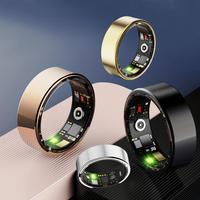 Smart Ring, Fitness Tracker, Rechargeable Sleep Monitors Exercise Ring, Compatible with iOS and Android, Suitable for Men and...