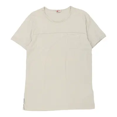 Prada T-Shirt - 2XL Cream Cotton | Size: xx-large