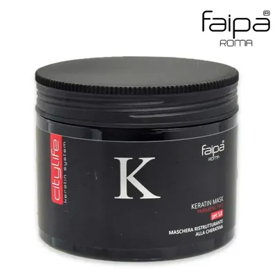 Faipa citylife keratin restructuring mask 500ml jar