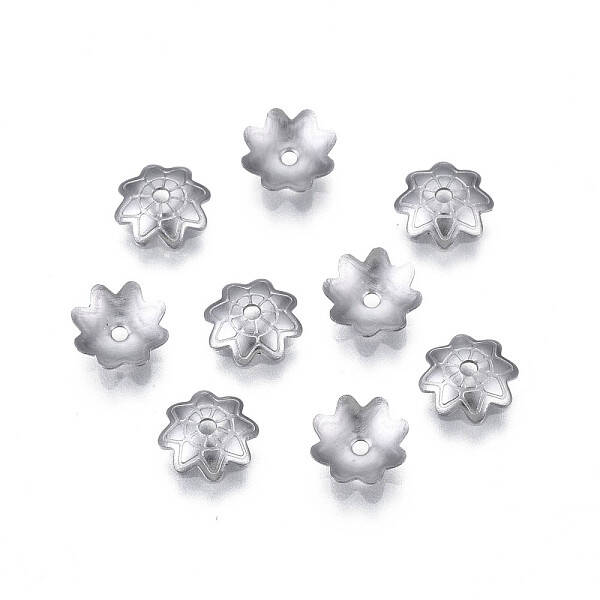 Non-Tarnish 304 Stainless Steel Bead Caps