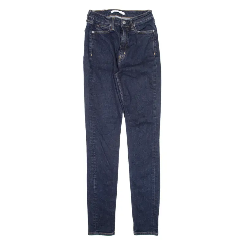 CALVIN KLEIN JEANS Womens Jeans Blue Slim Skinny W22 L29