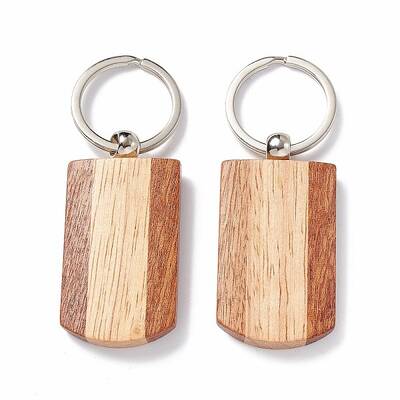 Wooden Keychain