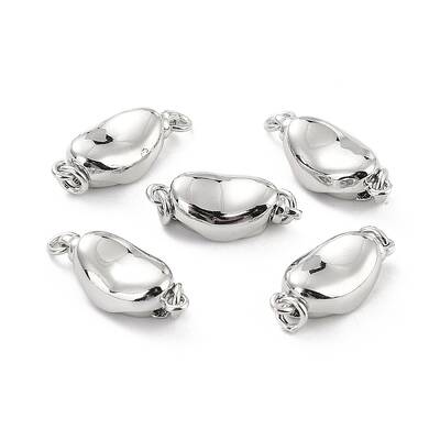 Anti-Tarnish Rhodium Plated 925 Sterling Silver Box Clasps