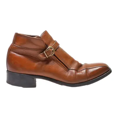 JCPENNEY Chelsea Boots Brown Leather Mens UK 8