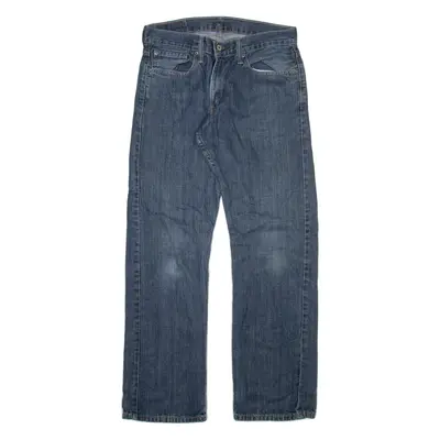LEVI'S 514 Jeans Mens Blue Slim Straight W32 L32