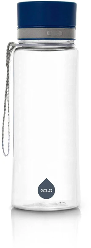 Equa Plain water bottle color Blue 600 ml