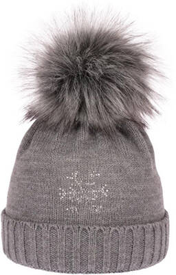 Capu Cappello Da Donna grigio con disegno