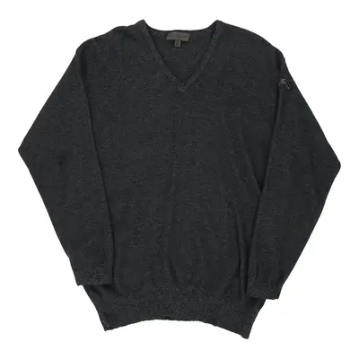 Les Copains Jumper - XL Blue Wool | Size: x-large