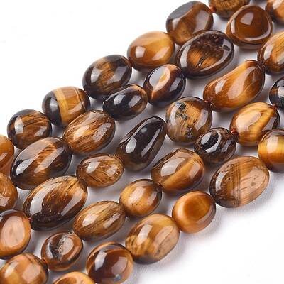 Natural Tiger Eye Beads Strands