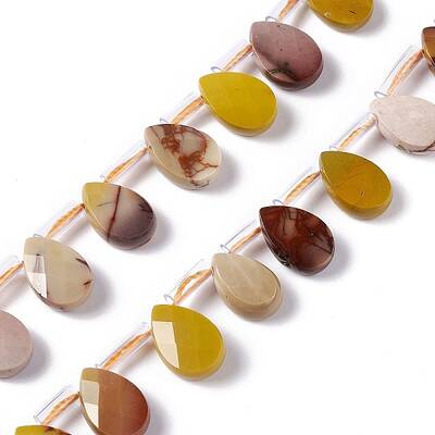 Natural Mookaite Beads Strands