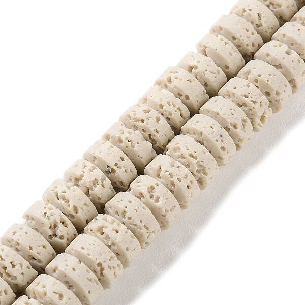 Synthetic Lava Rock Dyed Beads Strands