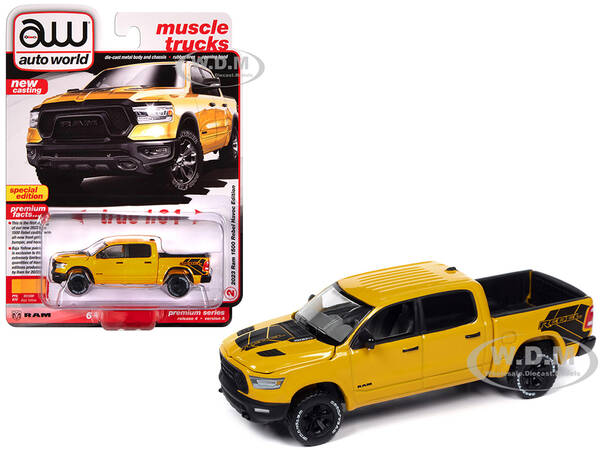 2023 Ram 1500 Rebel Havoc Edition Pickup Truck Baja Yellow \