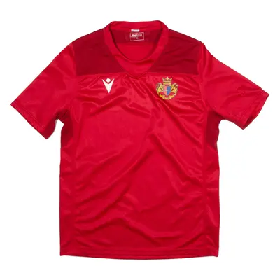 MACRON Nyon Rugby Mens T-Shirt Red XL