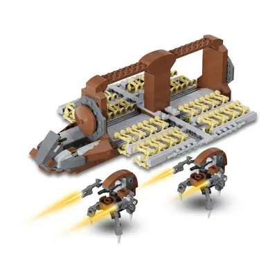 Classic Star Movie Battle Soldiers Transport Building Blocks Set (539 pcs) – Great Christmas & Halloween Gift for Sci-Fi Fa...
