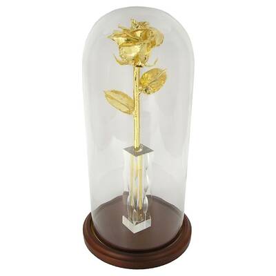 11  24k Gold Dipped 50th Anniversary Enchanted Rose