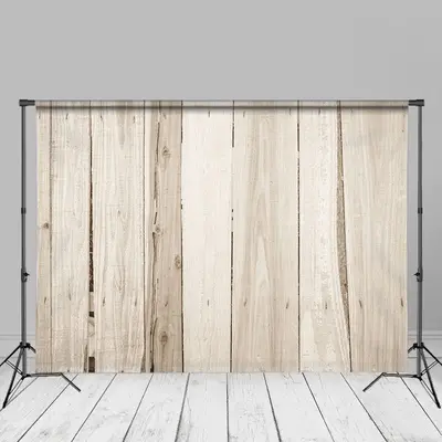 White Old Barn Wooden Plank Texture Photo Backdrop - Aperturee