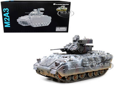 United States M2A3 Bradley IFV (Infantry Fighting Vehicle) Camouflage (Snowy Version) NEO Dragon Armor Series 1/72 Plastic Mo...