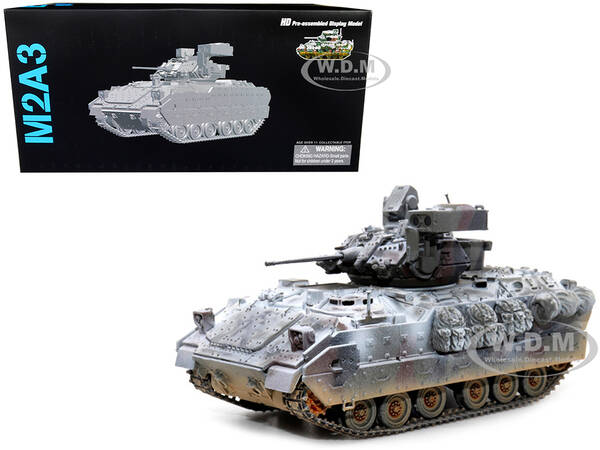 United States M2A3 Bradley IFV (Infantry Fighting Vehicle) Camouflage (Snowy Version) NEO Dragon Armor Series 1/72 Plastic Mo...
