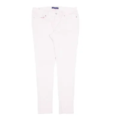 LEVI'S 535 Corduroy Trousers Pink Regular Jegging Womens W32 L32