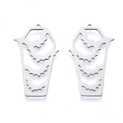 Non-Tarnish Halloween 201 Stainless Steel Pendants
