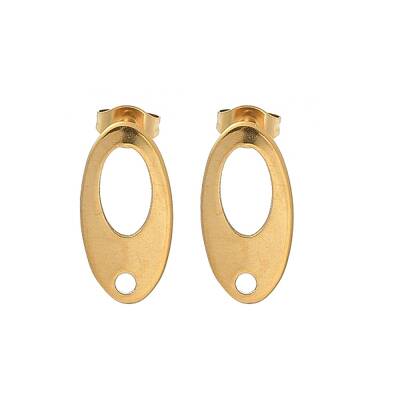 304 Stainless Steel Stud Earring Finding